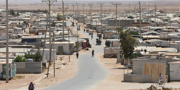 Des refugies syriens au camp de refugies de zaatari dans la ville jordanienne de mafraq[reuters.com]
