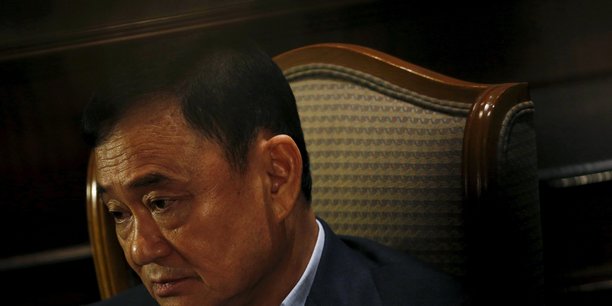 Thaksin shinawatra lors d'une interview pour reuters[reuters.com]