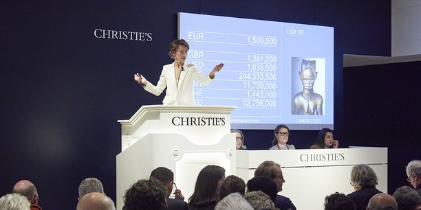 Cécile Verdier, commissaire-priseur et présidente de Christie's France.