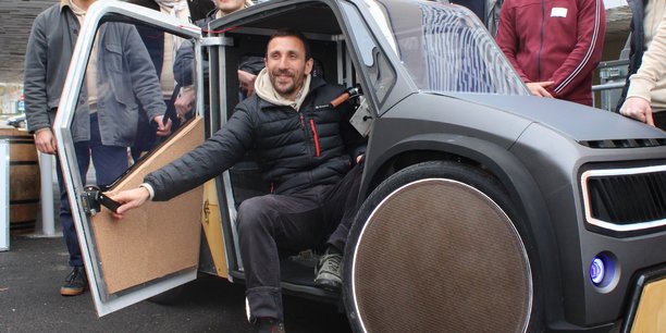 Benoît Trouvé, ancien ingénieur de PSA, a créé Midipile Mobility en 2020 pour fabriquer un véhicule de micro-mobilité en Charente.