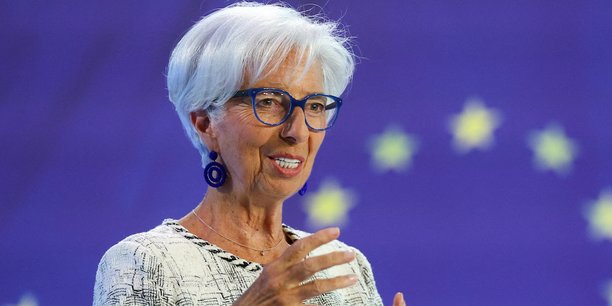 Christine Lagarde a annoncé une première baisse de 0,25 point de pourcentage des taux directeurs ce jeudi.