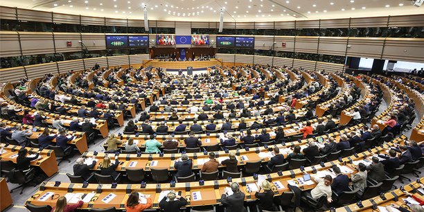 Session plénière au Parlement européen.