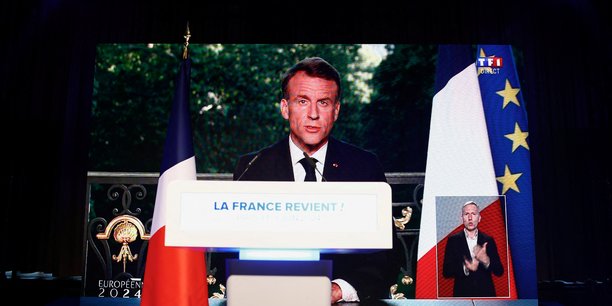 Emmanuel Macron a convoqué des élections législatives les 30 juin et 7 juillet après la victoire écrasante de l'extrême droite aux élections européennes.