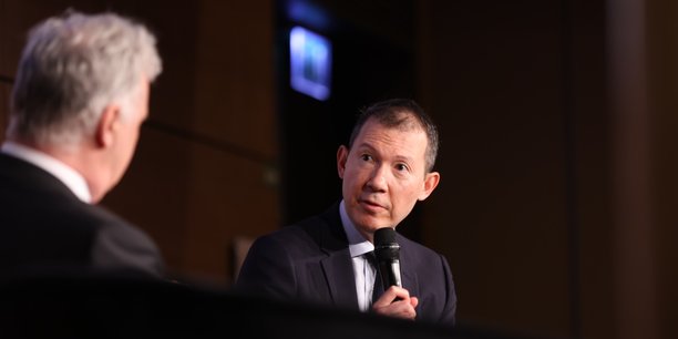 Le directeur général d'Air France-KLM au Paris Air Forum 2024.