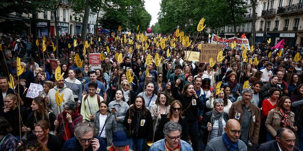 Manifestation contre le parti d'extreme droite francais, le rassemblement national, a paris[reuters.com]