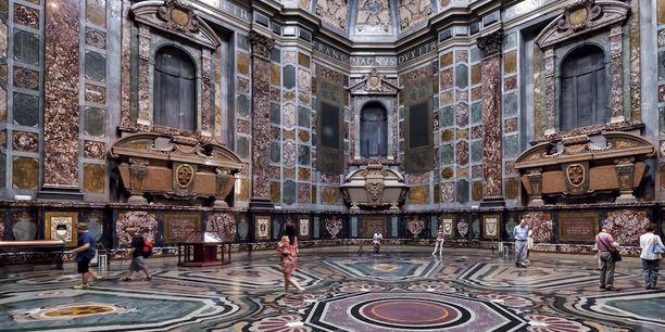 La Chapelle des Princes Médicis abritée par la basilique San Lorenzo de Florence magnifie le Verde d'Orezza