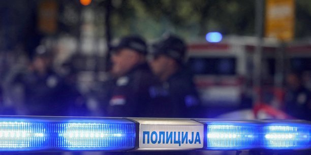 Une voiture de police a belgrade, en serbie[reuters.com]