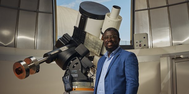 Maram Kairé, président de l'Agence sénégalaise d'études spatiales, intervenait fin juin à la Cité de l'espace à Toulouse, à l'occasion du congrès de l’Union astronomique internationale.
