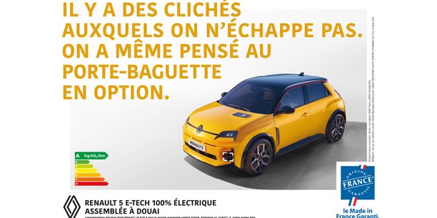 Le constructeur Renault, qui vient de certifier sa R5 électrique assemblée à Douai (Nord), pousse, lui, encore plus la provocation.