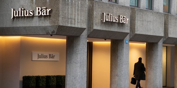 Le logo de julius baer a zurich[reuters.com]