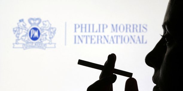 Illustration du logo de philip morris[reuters.com]