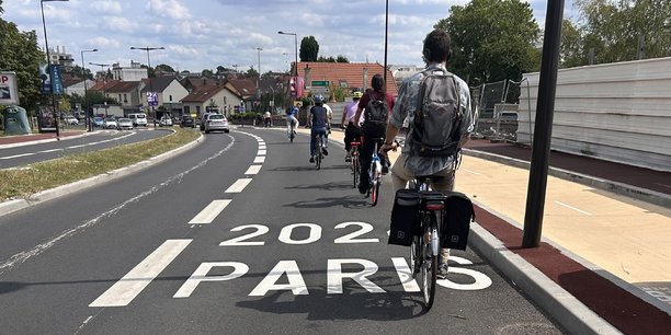 Sur les 40 km de pistes cyclables, la moitié sera pérennisée.