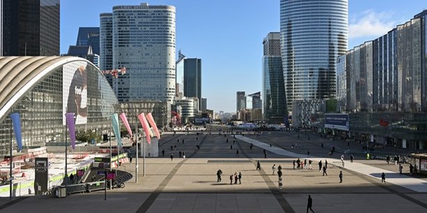 Le quartier d'affaires de la Défense à Paris.