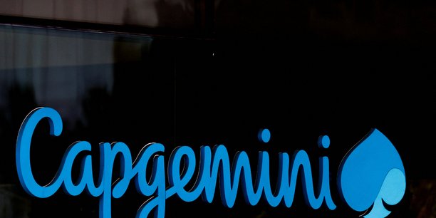 Logo de capgemini dans les locaux de la societe a issy-les-moulineaux[reuters.com]