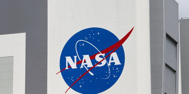 Le logo de la nasa au centre spatial kennedy a cap canaveral[reuters.com]