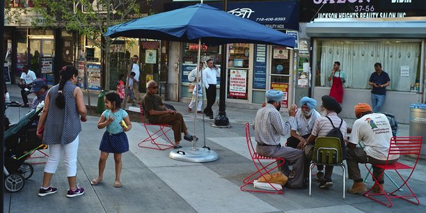 Le quartier de Jackson Heights, surnommé « Little India » par les New-Yorkais.