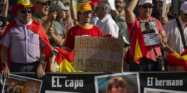 Manifestation en Espagne.