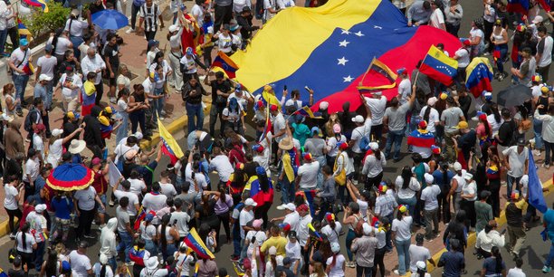 Une manifestation contre maduro a maracaibo[reuters.com]