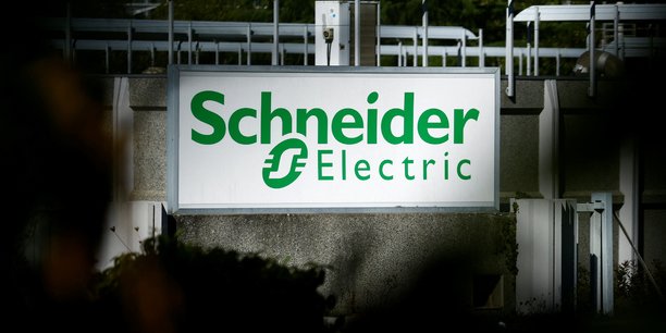 Le logo de schneider electric[reuters.com]