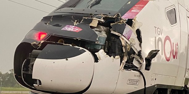 Un TGV a heurté ce mercredi un arbre tombé sur la voie, à hauteur de la bifurcation de Saint Florentin dans l'Yonne.