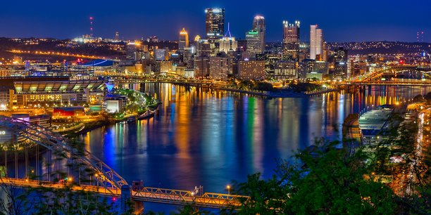 La ville de Pittsburgh, en Pennsylvanie, est l'une des bénéficiaires du boom des start-ups actuel.