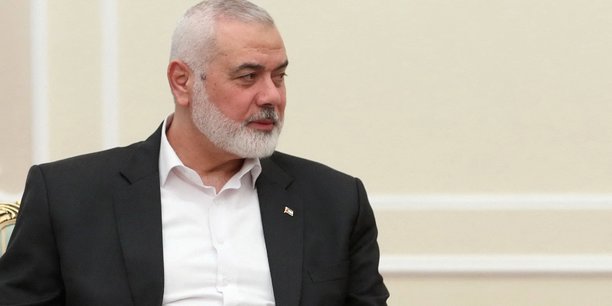 Le chef du hamas ismail haniyeh rencontre le president iranien masoud pezeshkian a teheran[reuters.com]