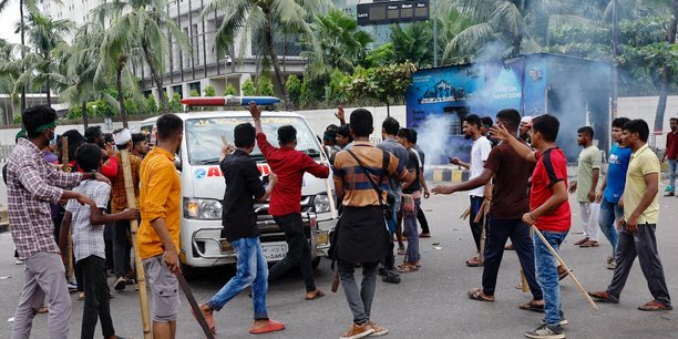 Manifestation contre la premiere ministre bangladaise sheikh hasina, a dhaka[reuters.com]