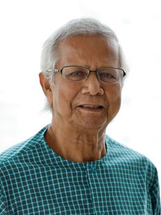 Dr muhammad yunus, laureat du prix nobel de la paix, a dhaka[reuters.com]