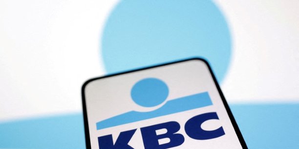 Le logo du groupe kbc dans une illustration[reuters.com]