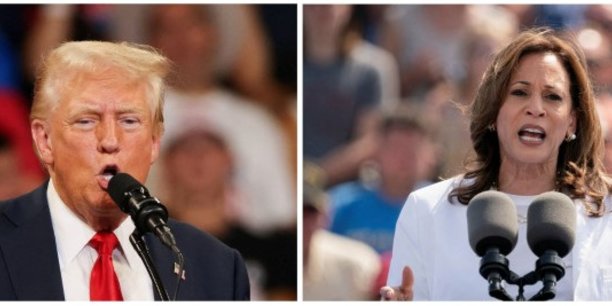 Les candidats a l'election presidentielle americaine, donald trump et kamala harris[reuters.com]