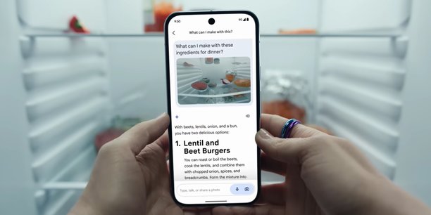 Trouver des recettes à partir d'une photo de son frigo, voilà le genre de nouvelles fonctionnalités permises par l'IA.