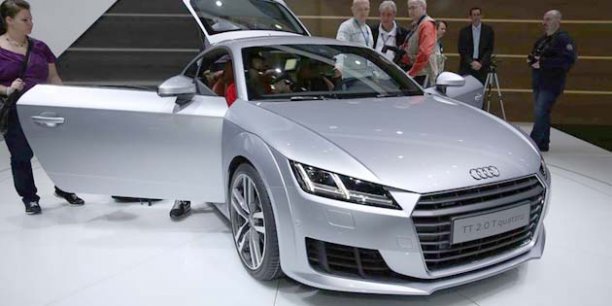La nouvelle Audi TT au salon de Genève