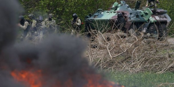 L'armée ukrainienne prend position près de Slaviansk[reuters.com]