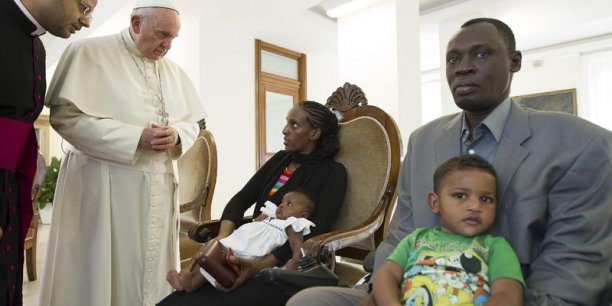 La Soudanaise convertie au christianisme a rencontré le pape[reuters.com]