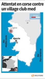 Un village du Club Med visé par un attentat en Corse[reuters.com]