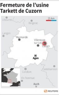 Fermeture de l'usine Tarkett de Cuzorn, dans le Lot-et-Garonne[reuters.com]