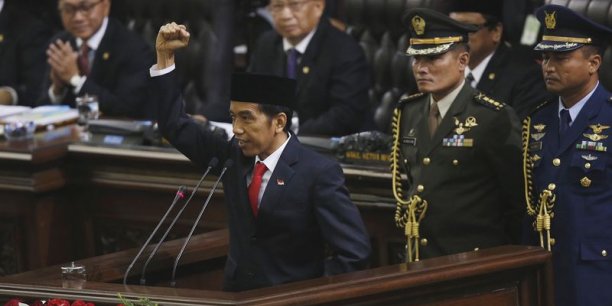 Le nouveau président Joko Widodo intronisé en Indonésie[reuters.com]