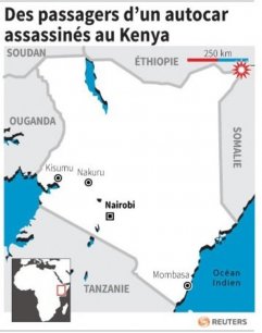 Vingt-huit passagers d'un autocar assassinés au Kenya[reuters.com]
