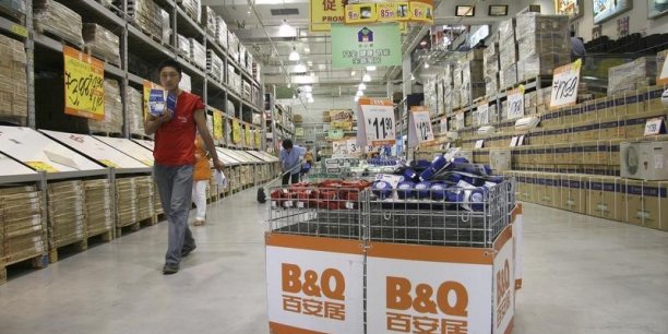 Kingfisher cede 70% de b&q china pour 179 millions d'euros[reuters.com]