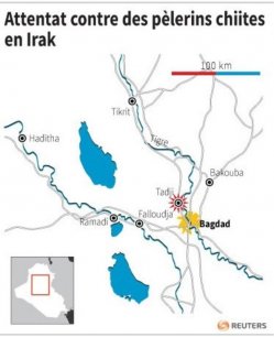 Attentat contre des pelerins chiites en irak[reuters.com]