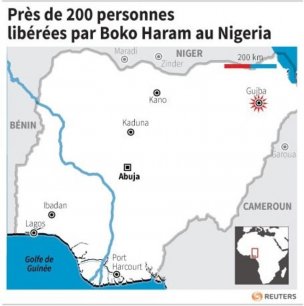 Pres de 200 personnes liberees par boko haram au nigeria[reuters.com]