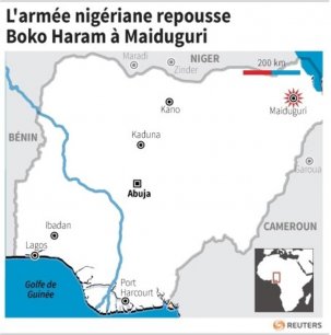 L'armee nigeriane repousse boko haram a maiduguri[reuters.com]