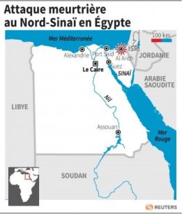 Attaque meurtriere au nord-sinai en egypte[reuters.com]