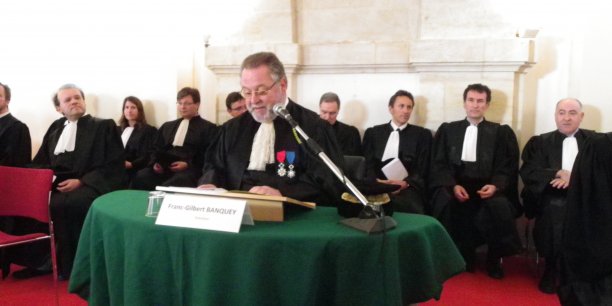 Franc-Gilbert Banquey a présidé sa dernière audience solennelle à la tête de la CRC d'Aquitaine et Poitou-Charentes