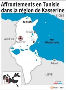 Affrontements en tunisie dans la region de kasserine[reuters.com]