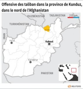 Offensive des taliban dans la province de kunduz, dans le nord de l’afghanistan[reuters.com]