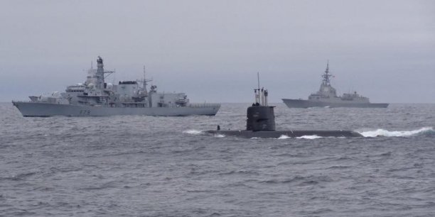 Vaste exercice anti-sous-marin en mer du nord de l'otan[reuters.com]