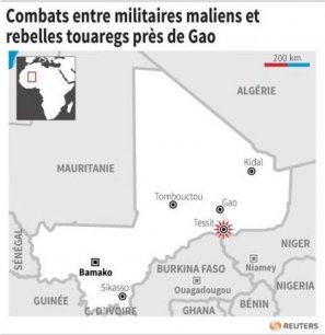 Combats entre militaires maliens et rebelles touaregs pres de gao[reuters.com]