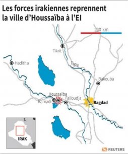 Les forces irakiennes reprennent la ville d’houssaiba a l’ei[reuters.com]