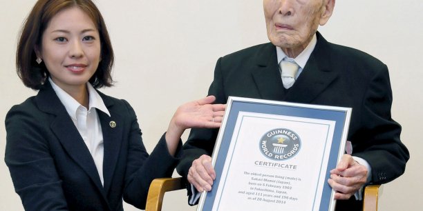 Mort au japon de l'homme le plus age au monde[reuters.com]